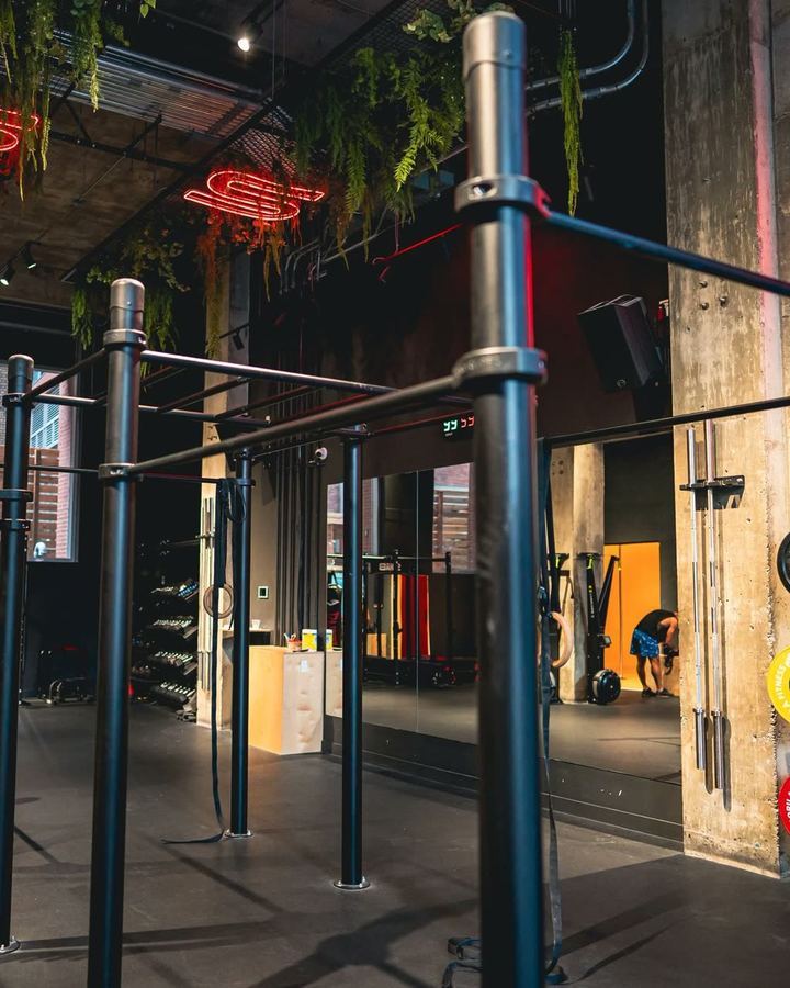 The SHĀB training floor in Downtown Montréal